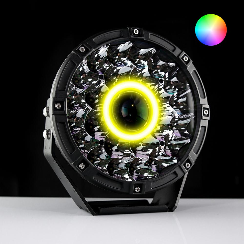 8.5" Spectrum Laser LED Spotlights LED angel eye lights by Spectrum Angel Eyes