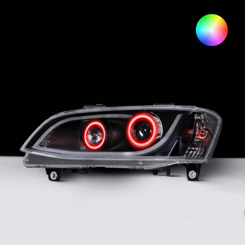 Holden VE Series 2 Black DRL Headlights Main