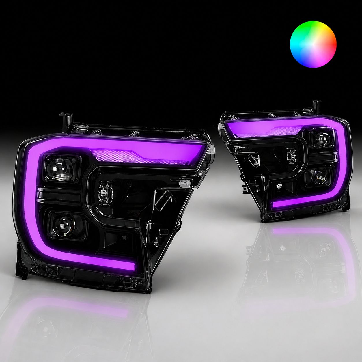 Ford Ranger XL & XLS 2022-2025 | Raptor Style Full LED Headlights with Sequential Indicator