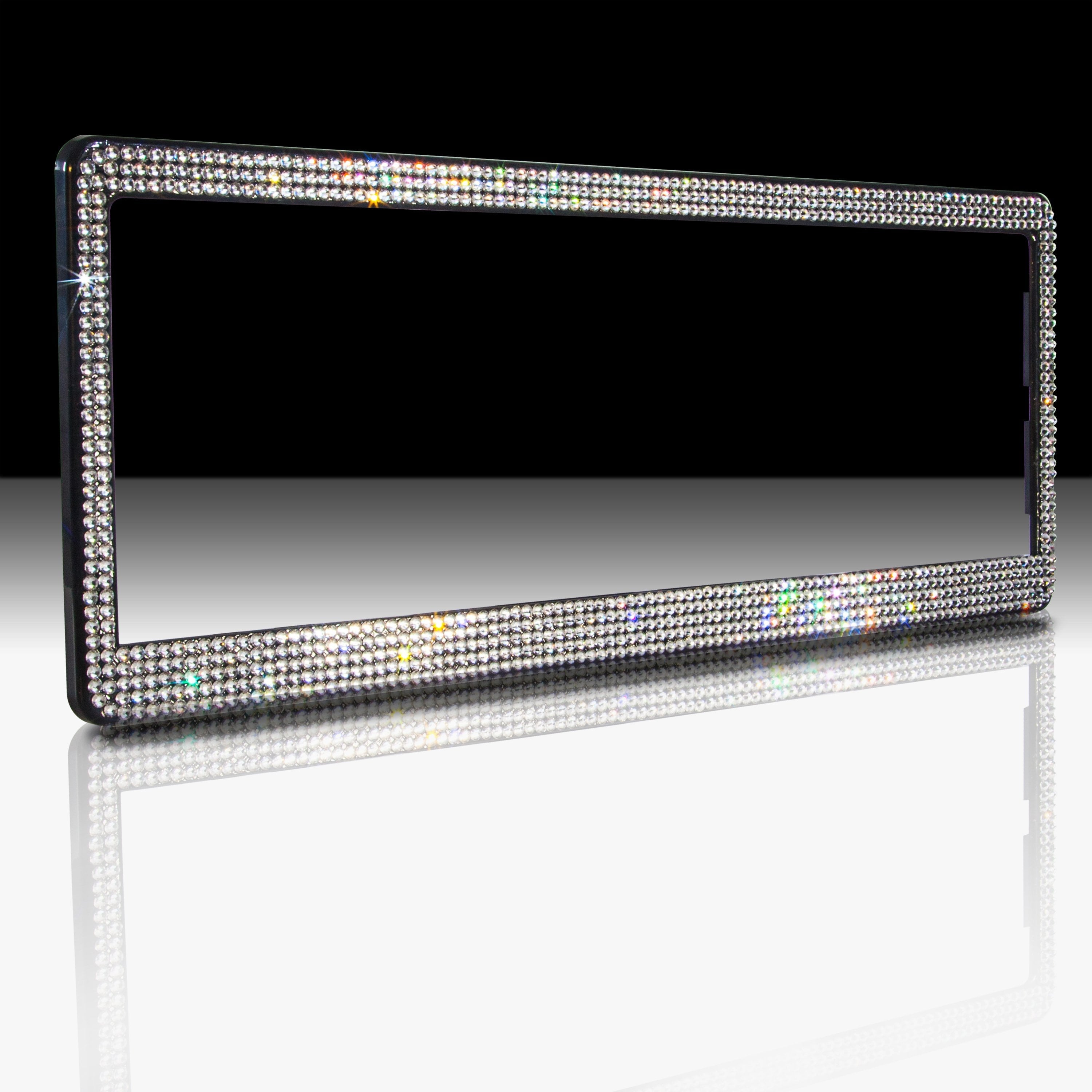 Bling Number Plate Frames LED angel eye lights by Spectrum Angel Eyes