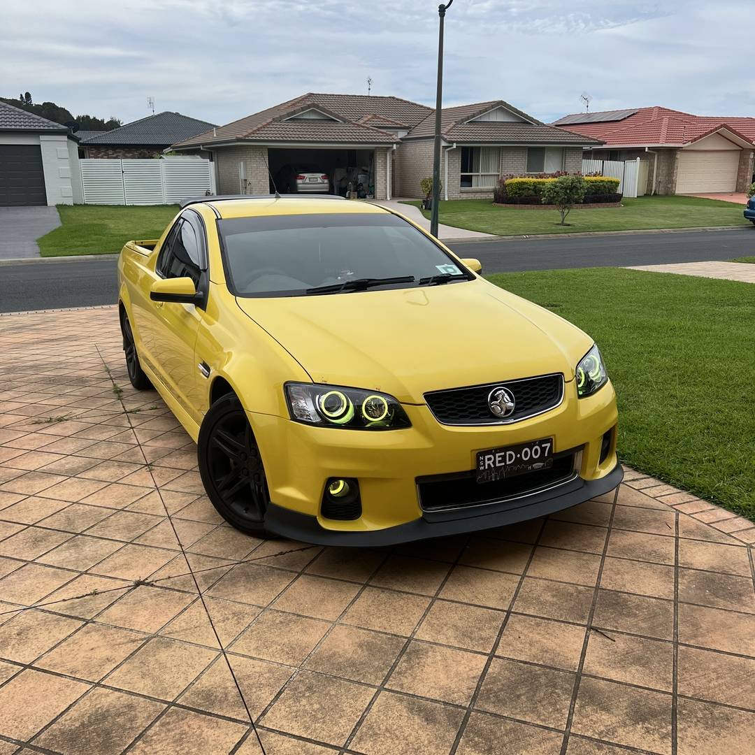 Holden VE Series 2 Fog Lights LED angel eye lights by Spectrum Angel Eyes