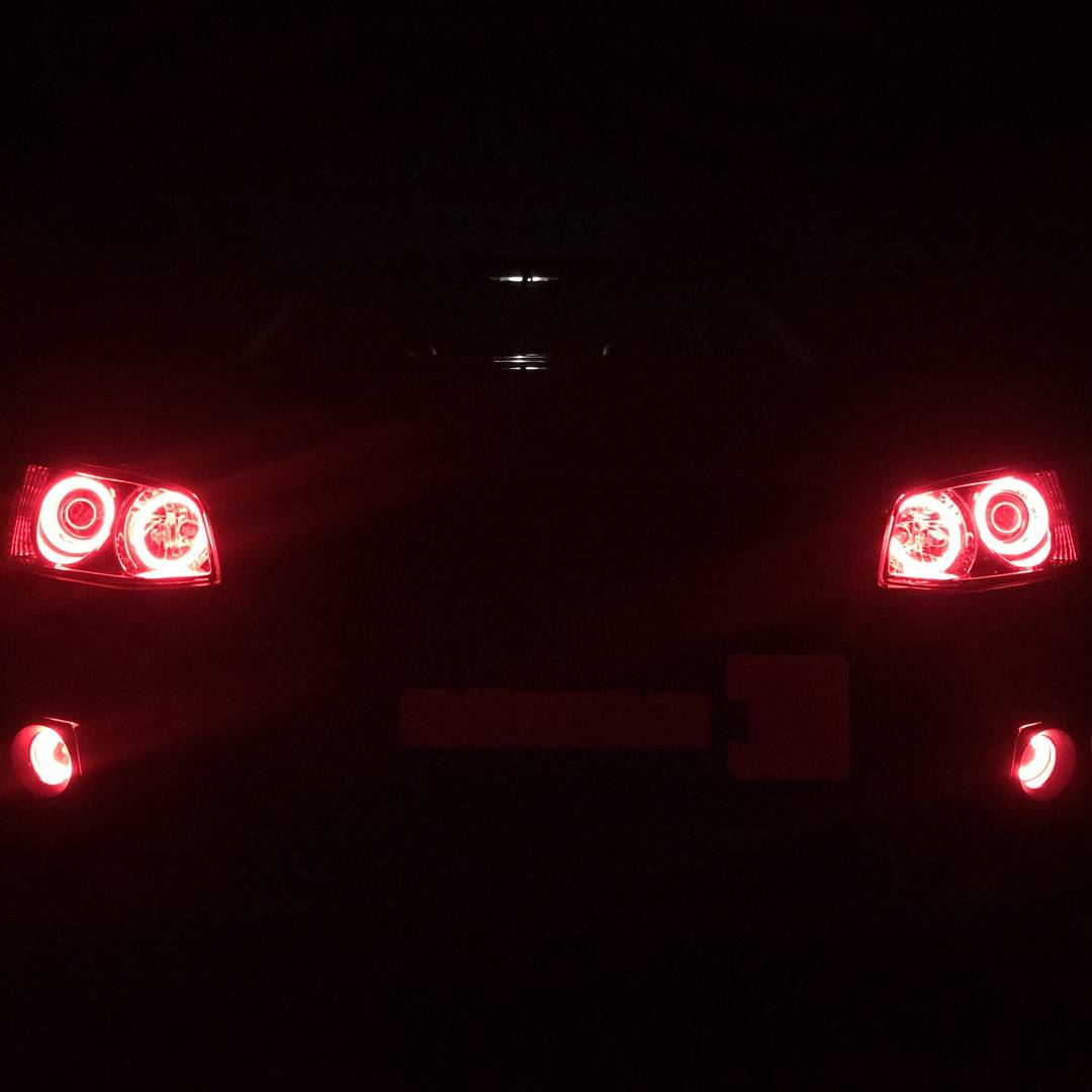 Holden VE Series 2 Fog Lights LED angel eye lights by Spectrum Angel Eyes