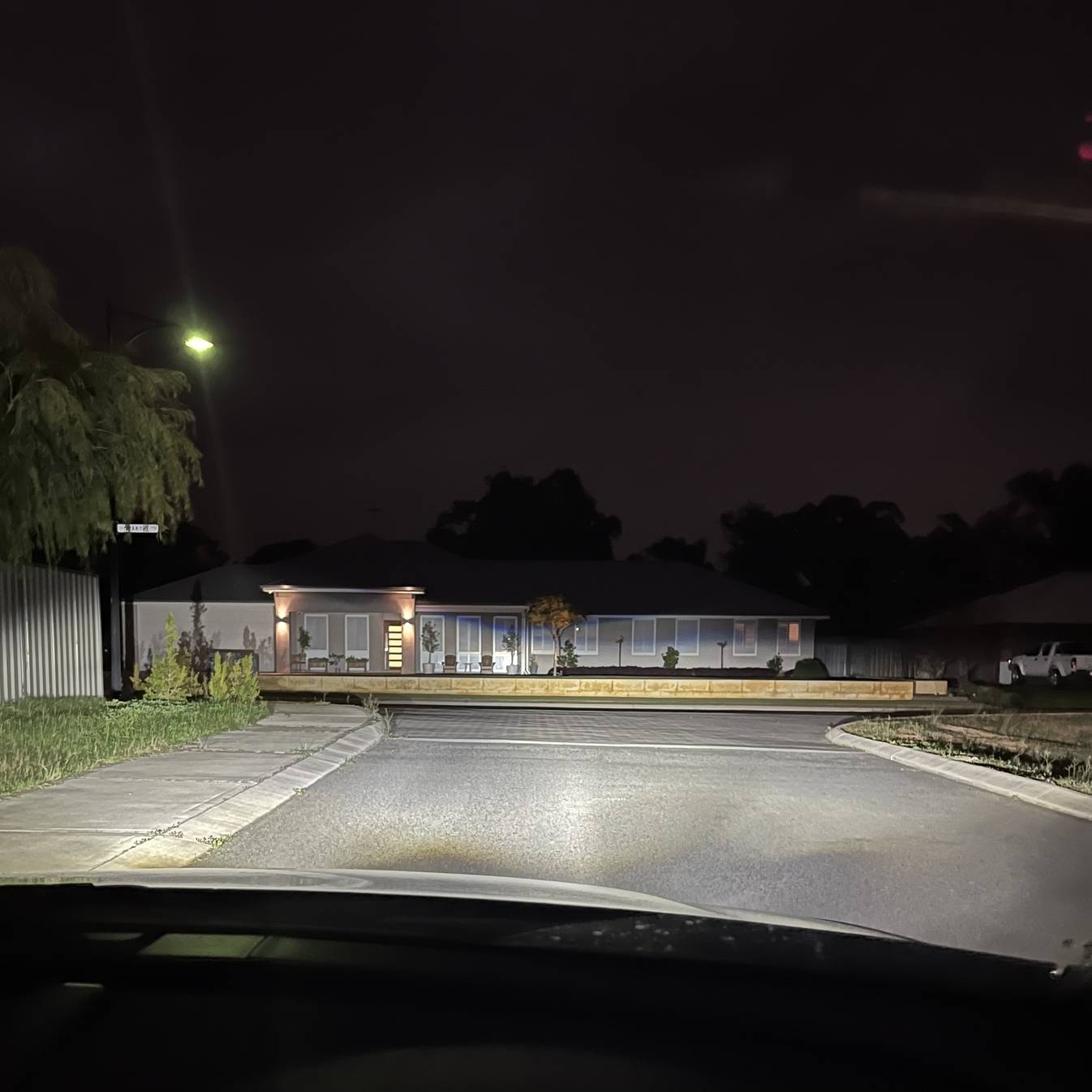 Spectrum LED headlight conversion result by Spectrum Angel Eyes