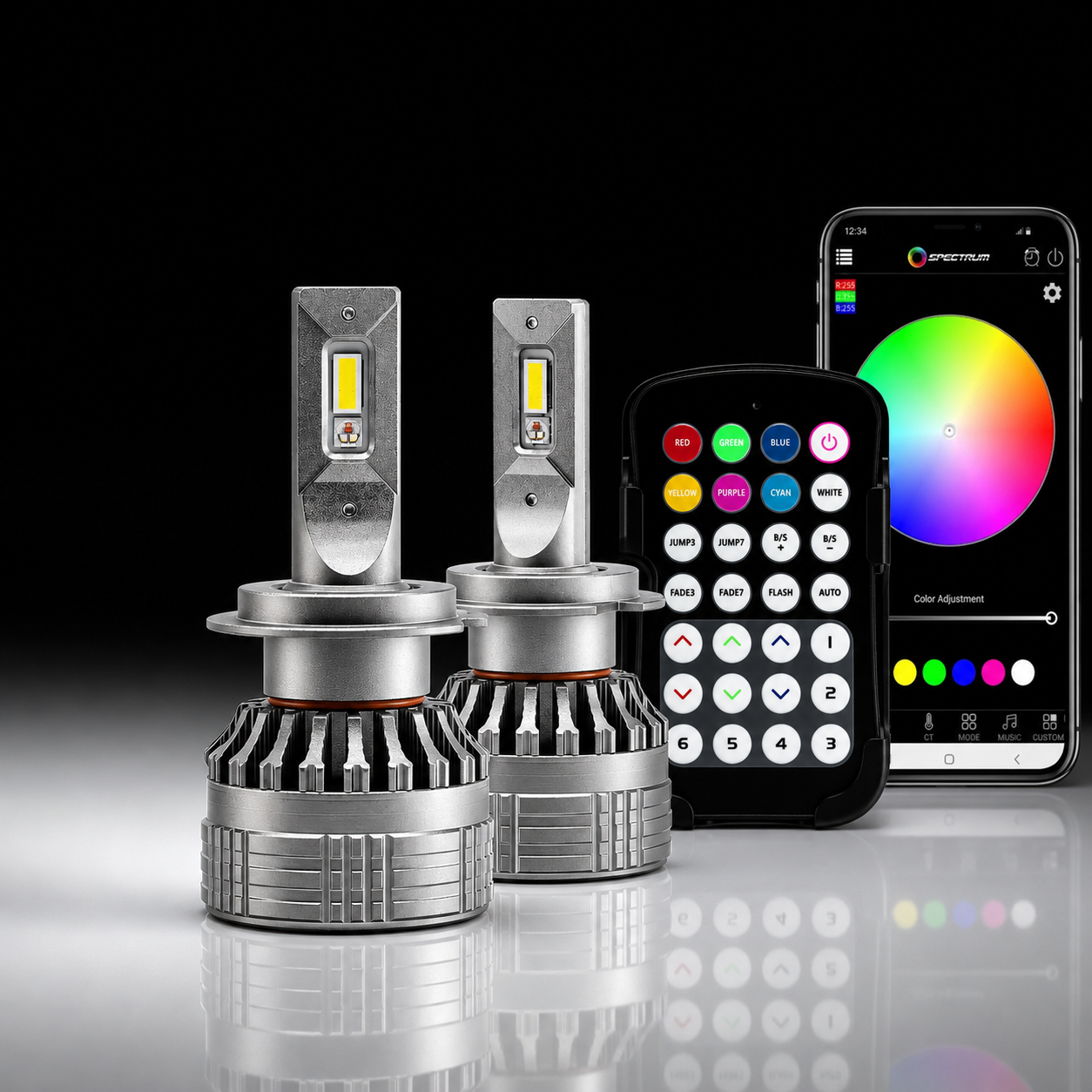 Spectrum 2in1 LED Headlight Globes