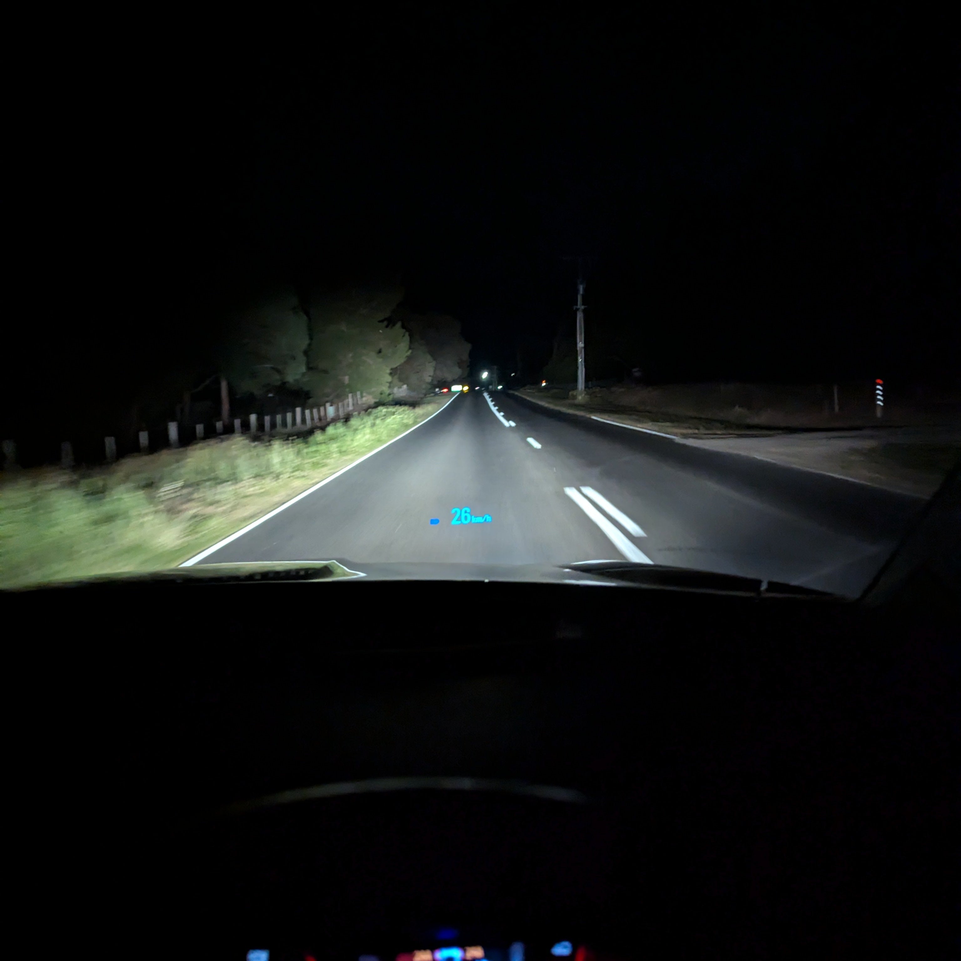 Spectrum 2in1 LED headlight globes light output demonstration by Spectrum Angel Eyes