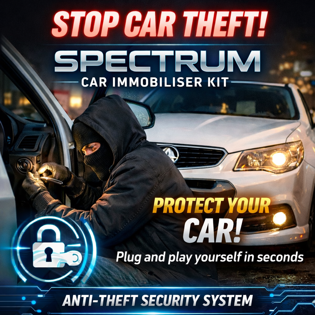 Spectrum Car Immobiliser LED angel eye lights by Spectrum Angel Eyes