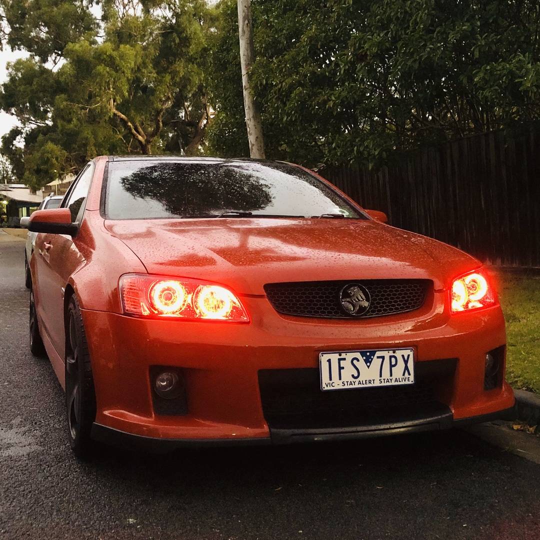 Holden VE Series 1 Headlights Red