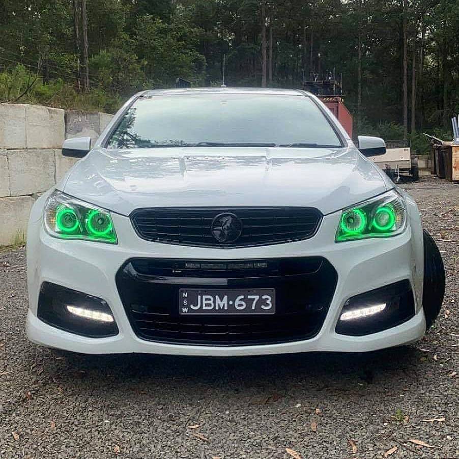 Holden VF Headlights Green