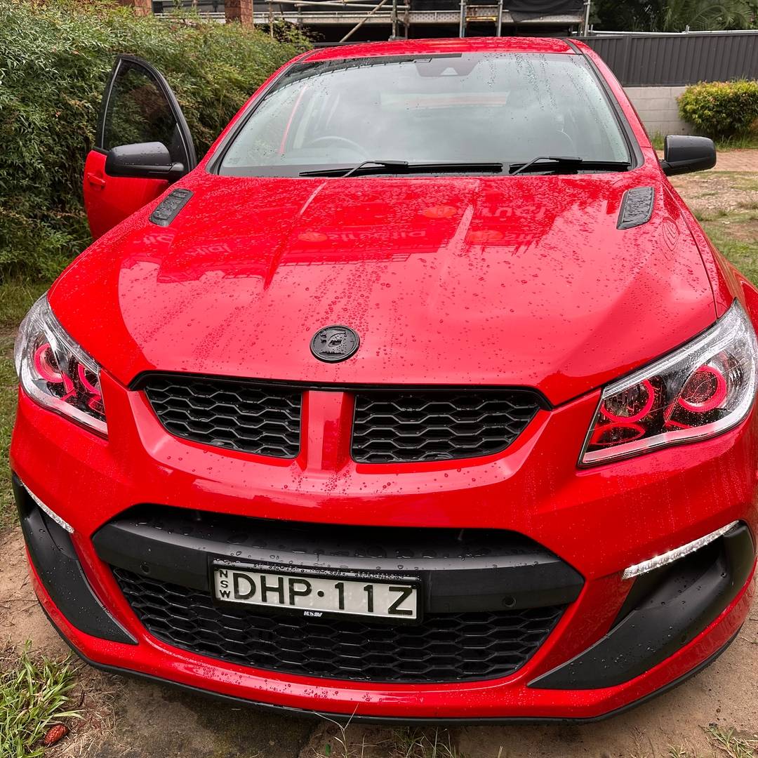 Holden VF Headlights Red