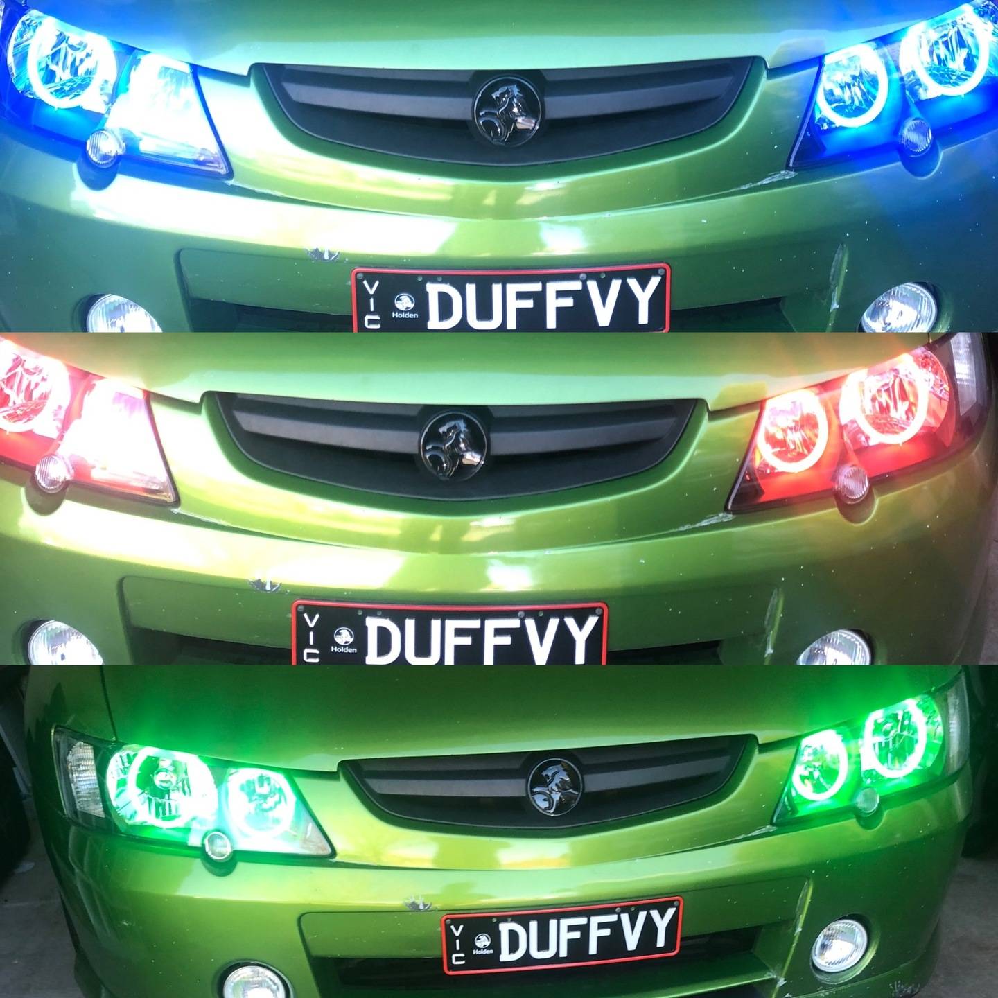 Holden VY SS Headlights Multicoloured 