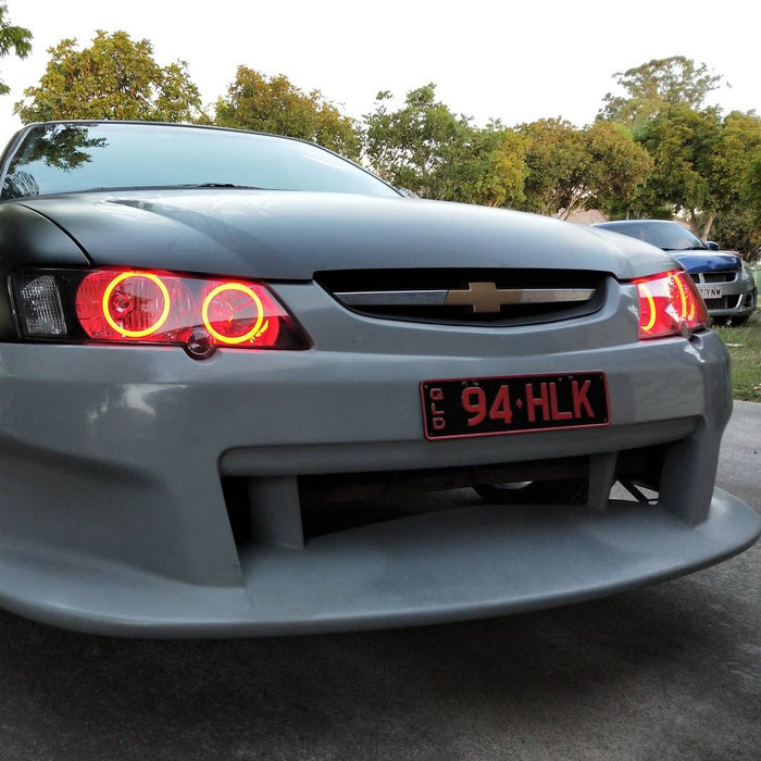 Holden VY SS Headlights Red