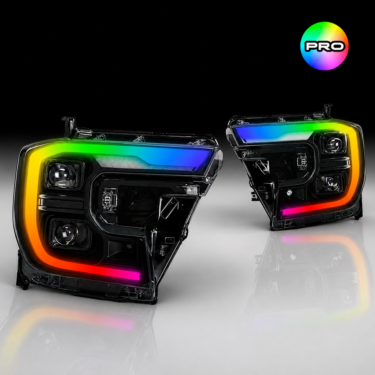 Ford Ranger XL & XLS 2022-2025 | Raptor Style Full LED Headlights with Sequential Indicator