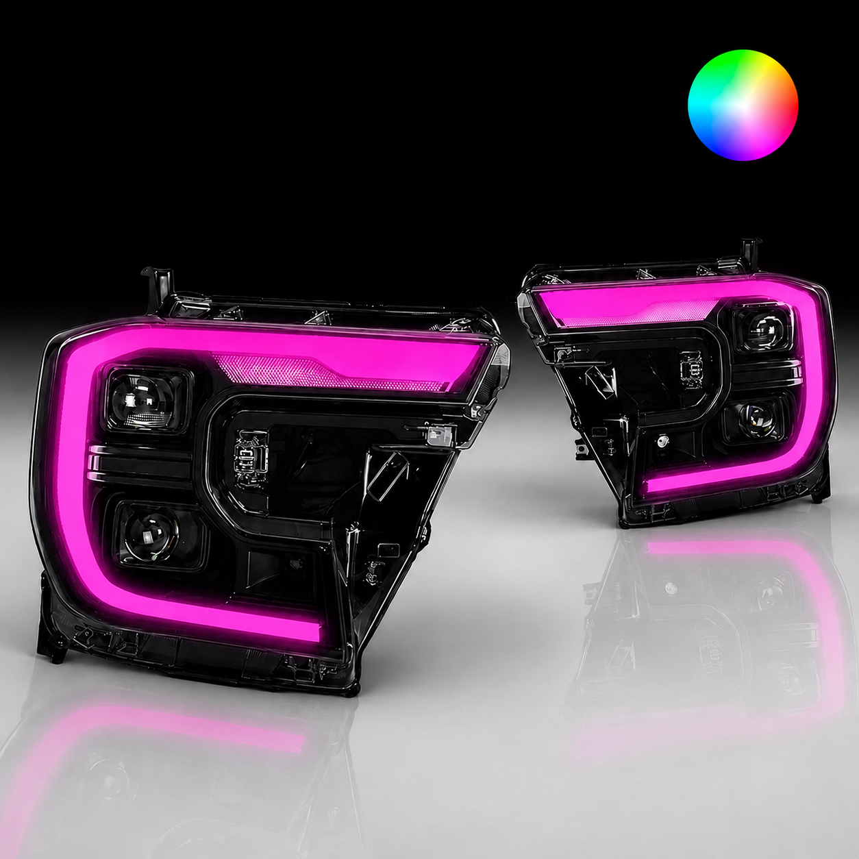 Ford Ranger XL & XLS 2022-2025 | Raptor Style Full LED Headlights with Sequential Indicator