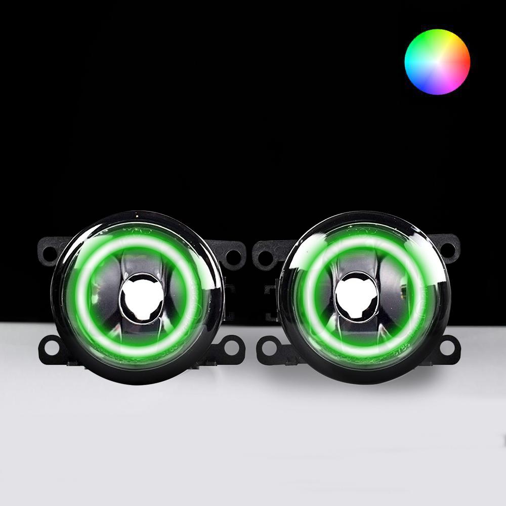 Ford FG XT G6E G6 XR Fog lights LED angel eye lights by Spectrum Angel Eyes