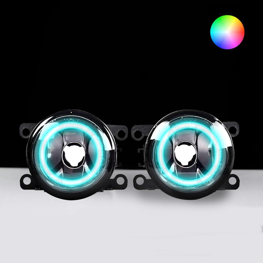 Ford FG XT G6E G6 XR Fog lights LED angel eye lights by Spectrum Angel Eyes