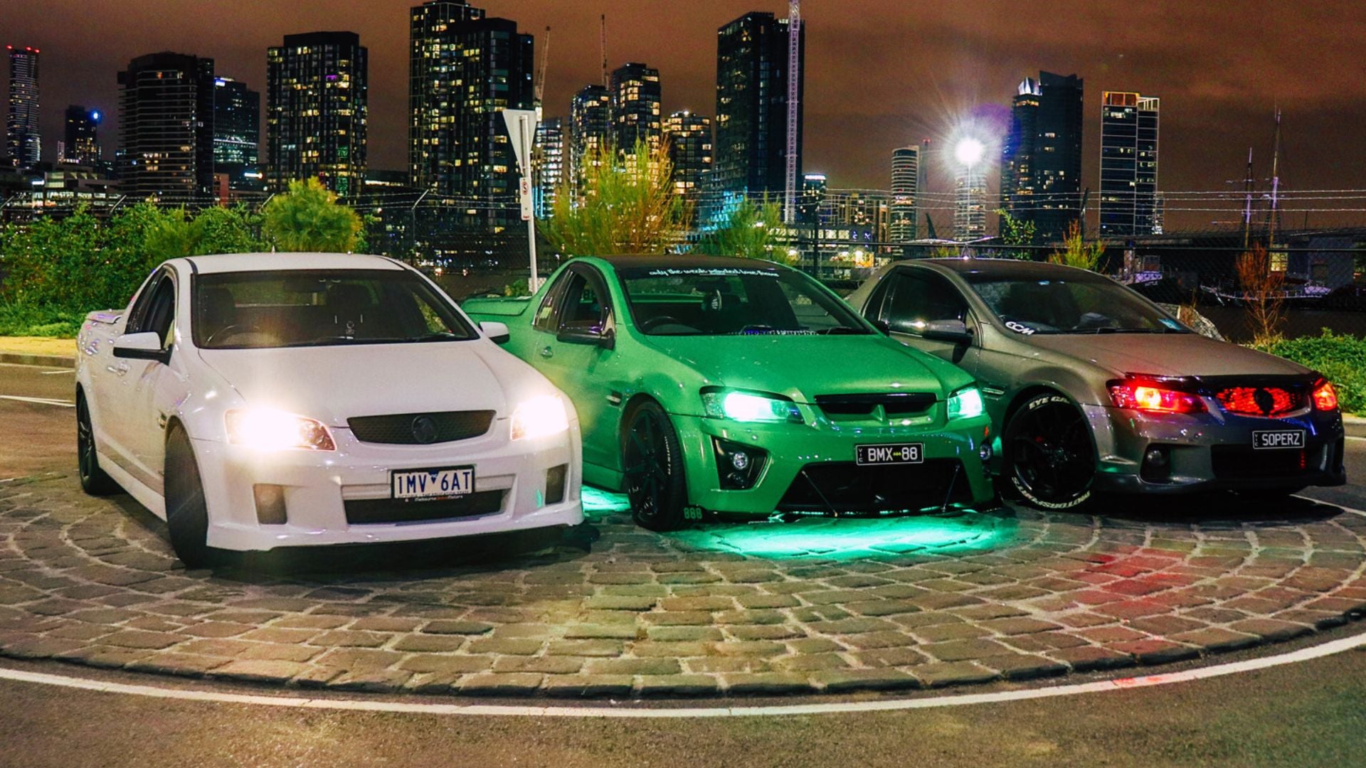 Spectrum Angel Eyes LED halo headlights email marketing banner Holden VE