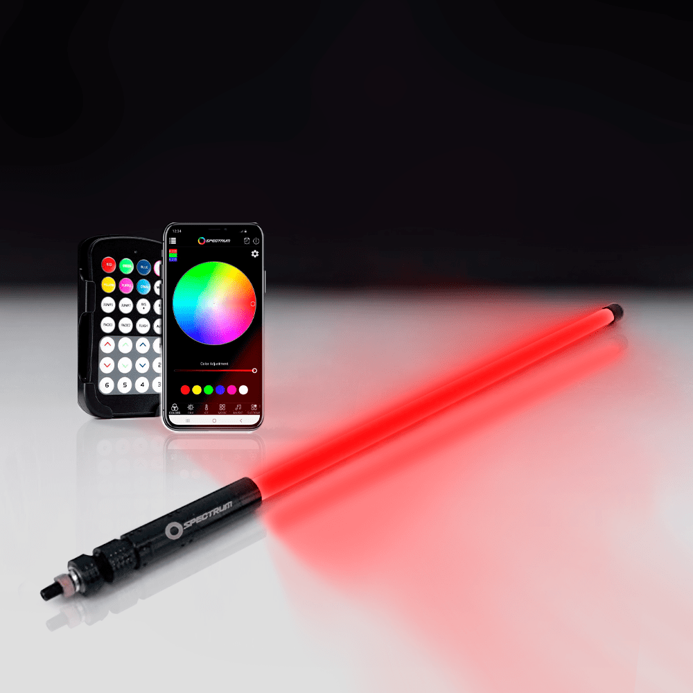 Spectrum LED Whips Straight